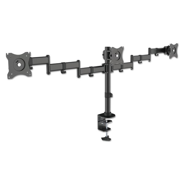 Kantek Articulating Multiple Monitor Arms for Three Monitors, Desk Mount MA230